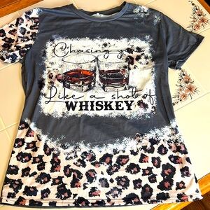 Morgan Wallen Chasing you like a shot of whiskey tshirt xl